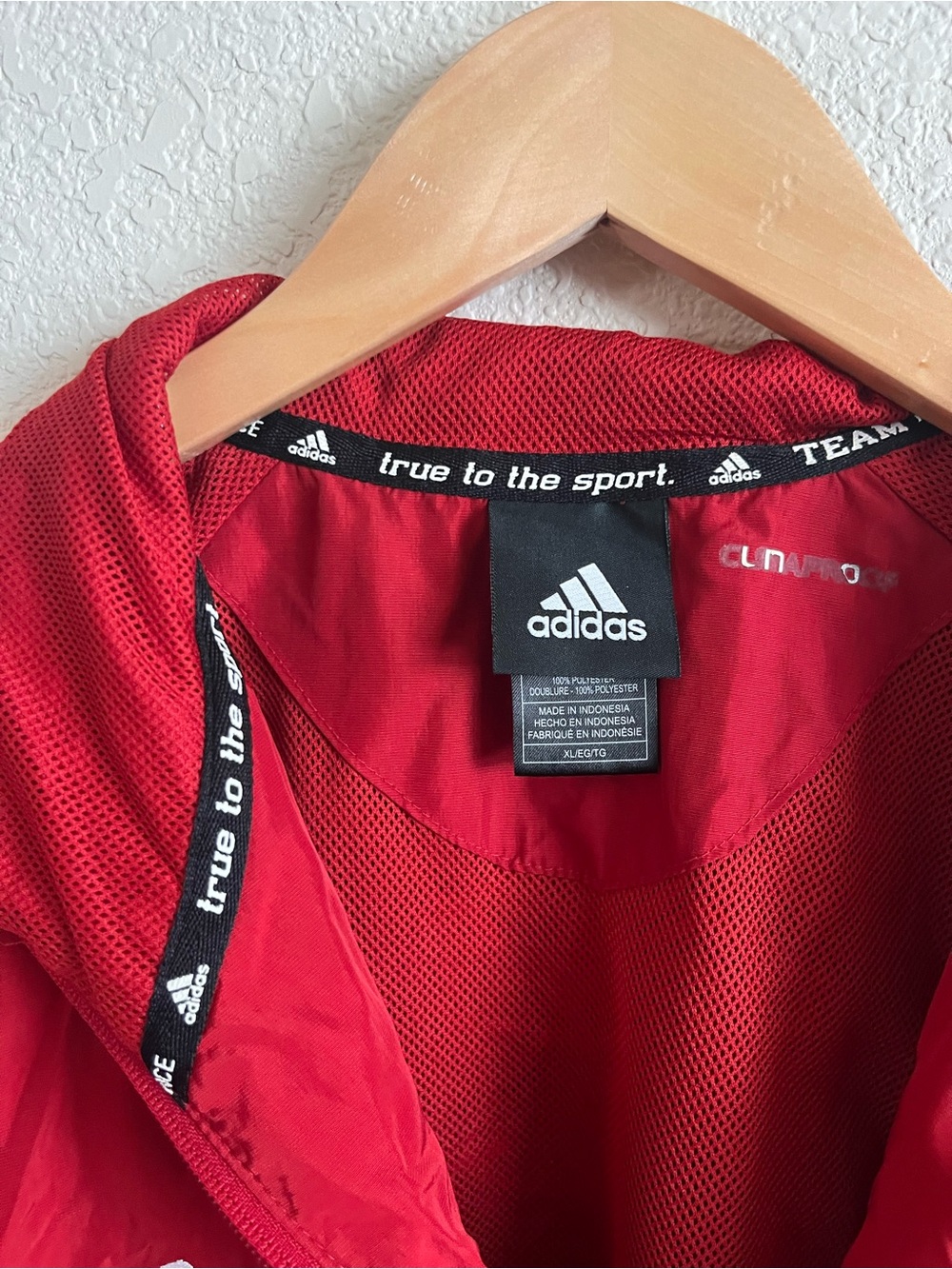Adidas Nebraska Cornhusker Women’s Windbreaker - Picture 3 of 11